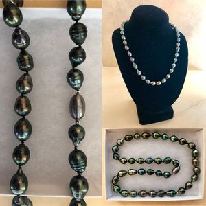 Tahitian South Sea Pearl Necklace (38 pc)